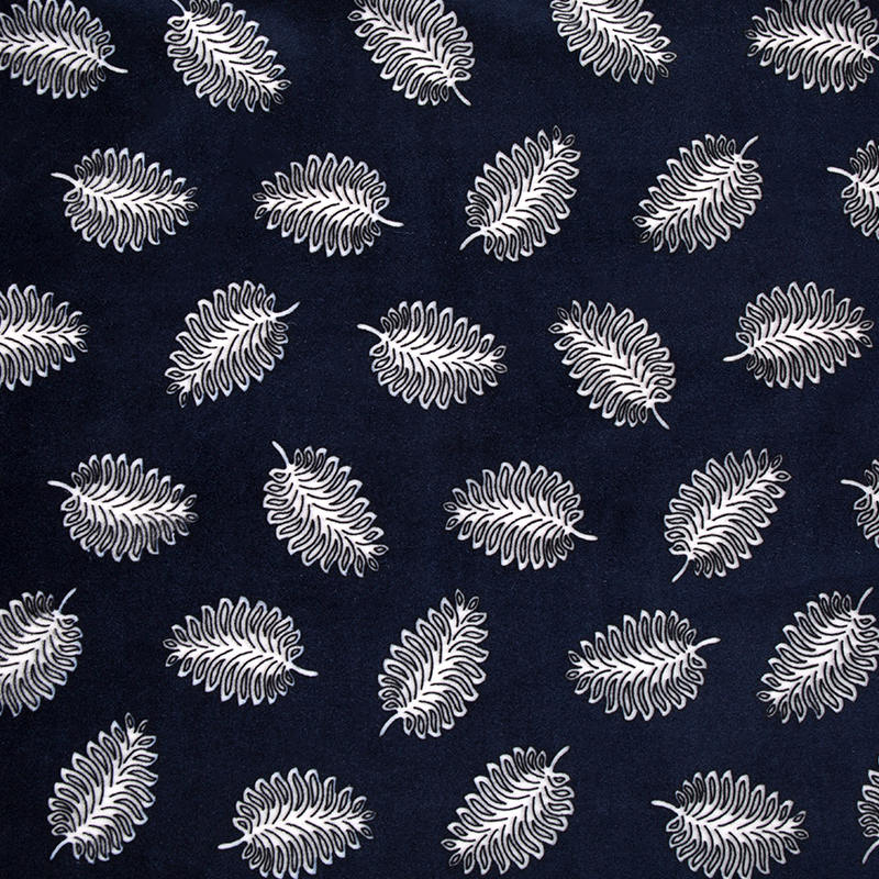 Single-Sided Printed Polyester Coral Velvet
