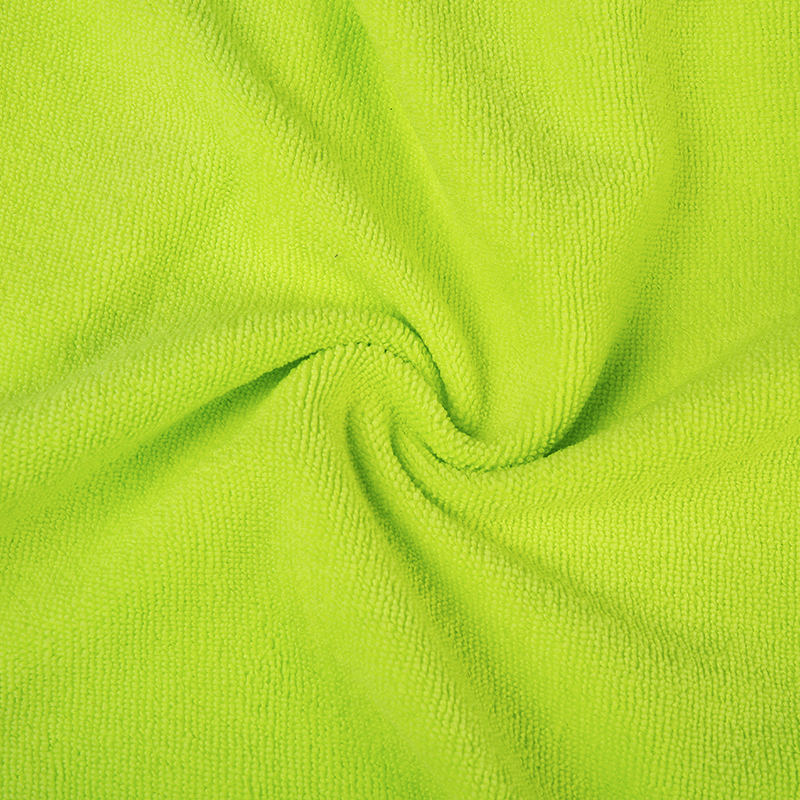 Double-Sided Cationic Plain Polyester Terry Cloth
