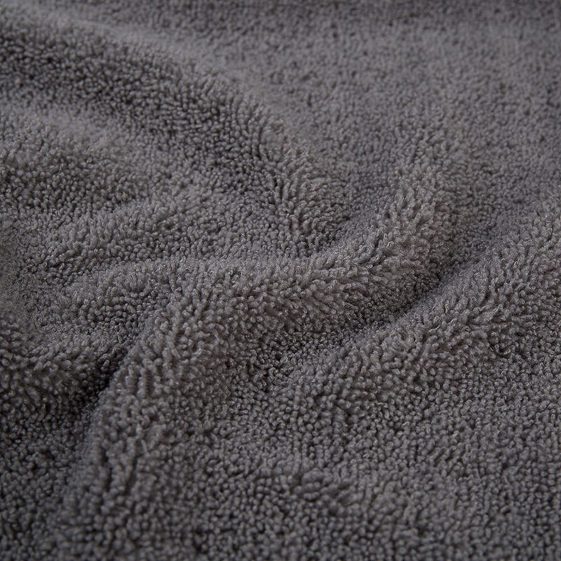 Double-Sided High-Low Wool Plain All-Polyester Terry Cloth