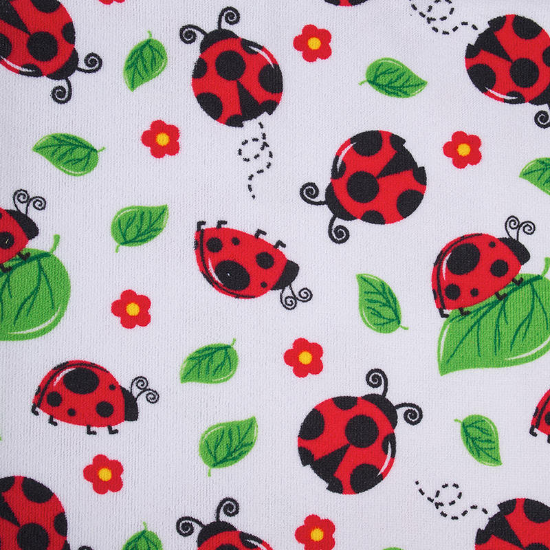 Double-Sided Printed Crystal/Ultra-Soft Fabric