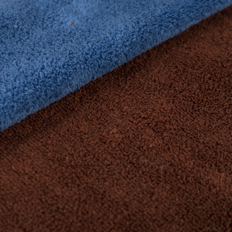 Double-Sided Cationic Plain Polyester Nylon Terry Cloth