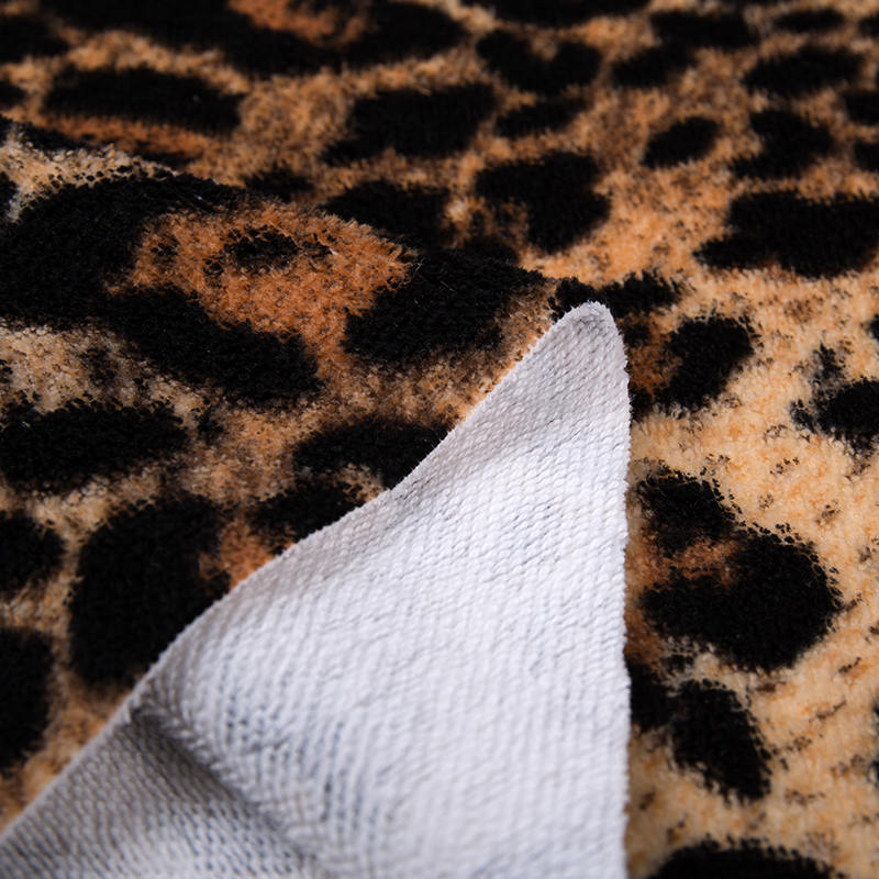 Double-Sided Dispersed Printed Polyester-Cotton Terry Cloth