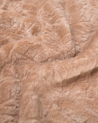 Coral Velvet Fabric